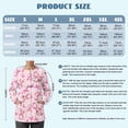 thumbnail image 7 of Binienty Pink Ribbon Print Women's Lightweight Medical Scrub Jacket Breast Cancer Awareness Nursing Scrub Tops, Breathable Soft Fabric, Long Sleeve, Button Front, for Nurse, Hospital Work, 7 of 7