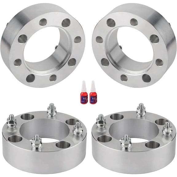 Richeer 2" Thick 4x137 Wheel Spacers for ATV Can-am Bombardier Commander ATV with M10x1.25 Studs & 110mm Center Bore