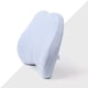 thumbnail image 3 of sweethay Cintura Respaldo Cojín Lumbar Almohada Respaldo Coche Oficina Trabajo Asiento Ventana automotriz Azul, 3 of 6
