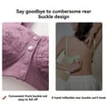 thumbnail image 6 of TEVEQ Front Closure Bras for Older Women Front Snap Closure Padded Bra for Older Senior Women, No Underwire Full Coverage Comfortable Bra Everyday Seamless Bras Women No Underwire Front Closure Comfo, 6 of 9