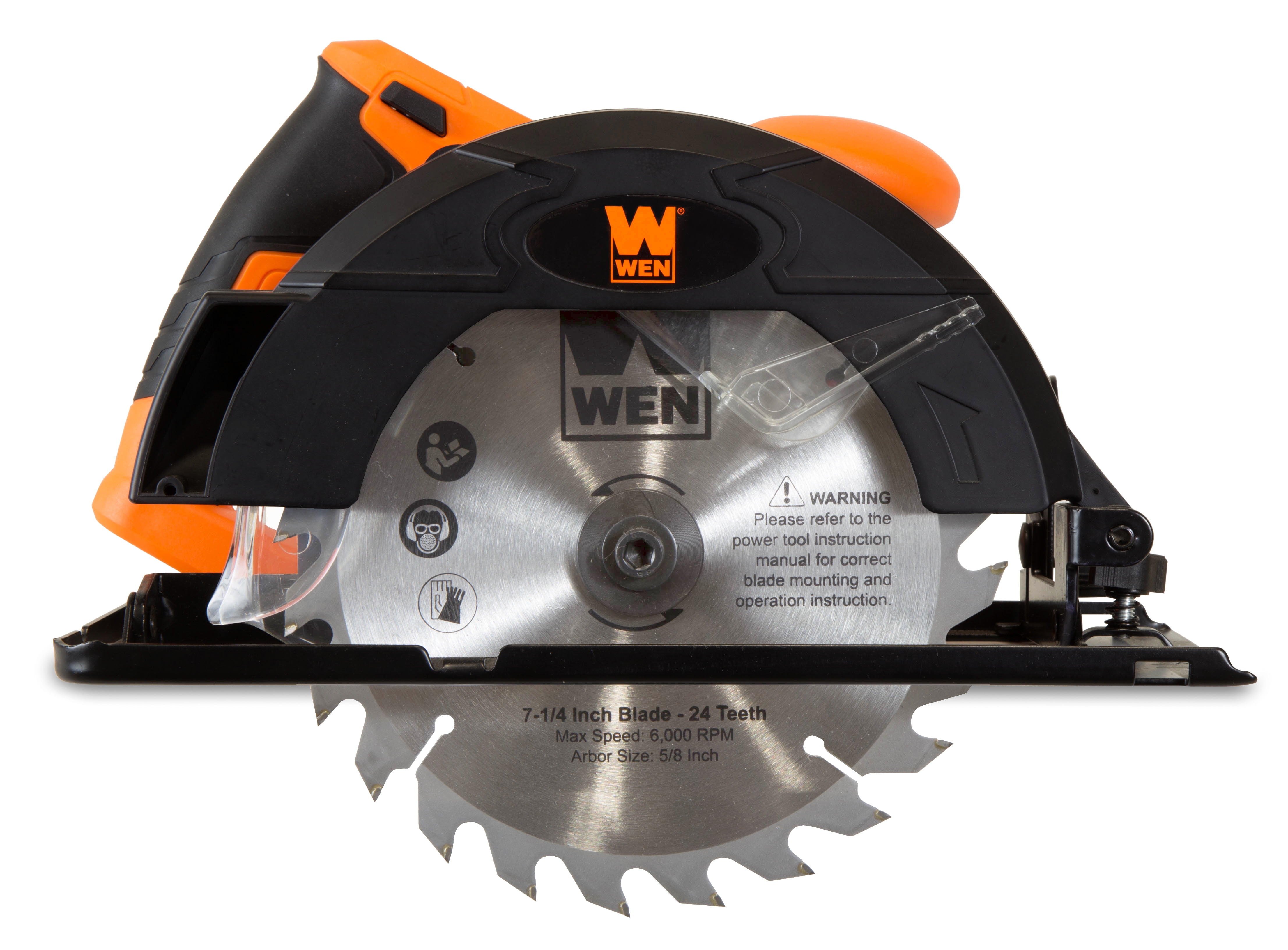 WEN 12Amp Sidewinder Circular Saw, 71/4Inch, 3614