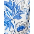 thumbnail image 6 of Viscose Long Sleeve Buttoned Floral Pyjama Top, 6 of 6