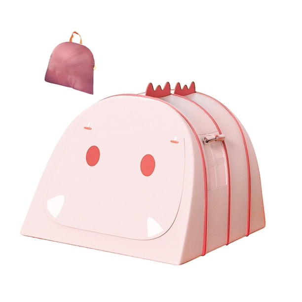 Tienda de juegos para interiores y exteriores, tienda de campaña para fiestas, tienda de juegos para niños con Pink 132x102x82cm