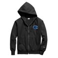 thumbnail image 1 of Champion LIFE Men's Reverse Weave Full-Zip Hoodie Small, Black/Big C Chenille Logo, 1 of 5