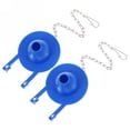 thumbnail image 1 of EcoNesxp 2 Pcs valve d'Entrée de Siège de Toilette Contrôle de Réservoir d'Eau de Toilette Bleu 2 Pcs valve d'Entrée de Siège de Toilette Contrôle de Réservoir d'Eau de Toilette Bleu Exquis, 1 of 5