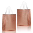 thumbnail image 1 of Bolsas de Regalo cabzymx Metálicas Brillantes Oro Rosa 26x10x21 cm 16 unidades, 1 of 7