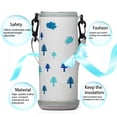 thumbnail image 4 of Yuarrent Funda para botella de agua, para oficina, escuela, senderismo, gimnasio, entrenamiento, café, funda de ventosa, tarro, bolsa aislante, Cocina y Comedor Árbol Rosa 6.5x18cm Yuarrent HA069906-02, 4 of 6