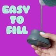 thumbnail image 6 of Brite by Scotch-Brite Palm Scrubber with Drain + Dry Stand, Household and Kitchen Sponge with Comfy Grip, 1 Scrub Sponge with Soap Dispenser, 6 of 14