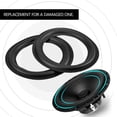 thumbnail image 2 of 2pcs 6 Inch Speaker Foam Surround Repair Kit, 156mm Perforated Rubber Edge Rings Replacement Parts Speaker Repair DIY Speaker Surround Repair Rubber Edge Replacement, 2 of 8