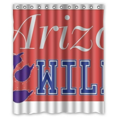 - Ganma Arizona Wildcats Shower Curtain Polyester Fabric Bathroom Shower Curtain 60x72 inches