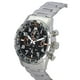 thumbnail image 3 of Citizen Eco-Drive Chronograph Stainless Steel Black Dial CA0790-83E 100M Men's Watch, 3 of 4