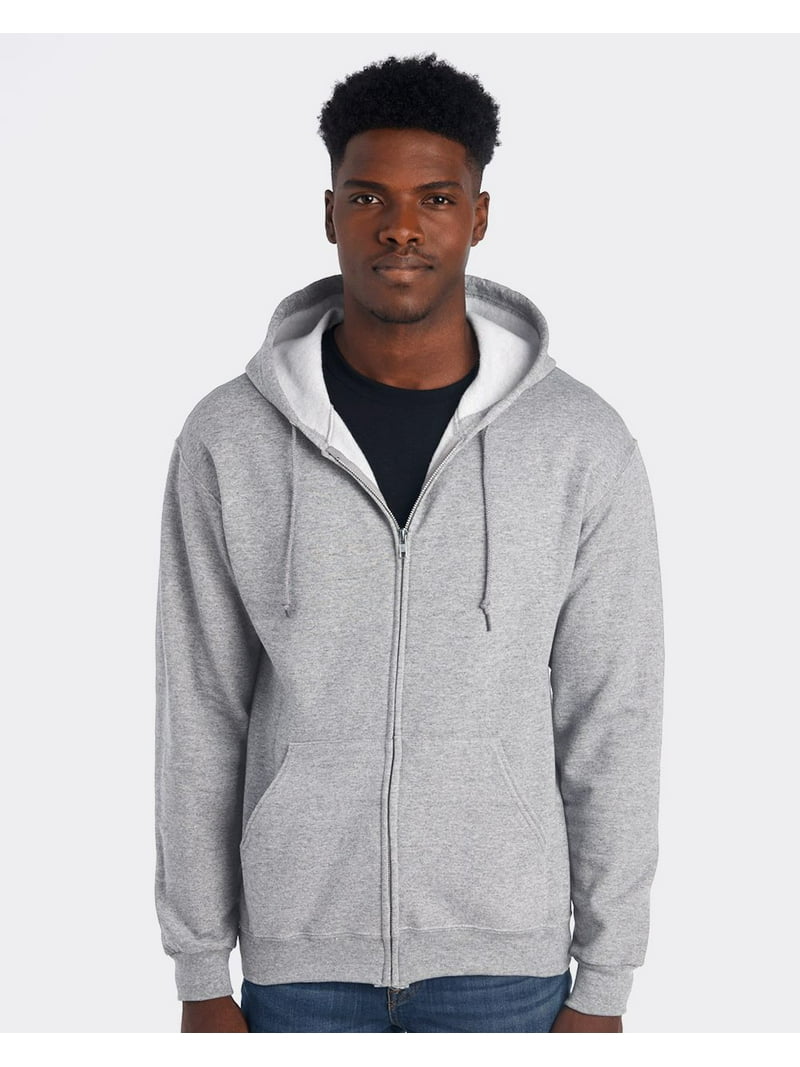 JERZEES NuBlend® Full-Zip Hooded Sweatshirt - Walmart.com