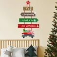 thumbnail image 6 of ToyKingdee Christmas Decoration Door Hanging Sign, Holiday Paper Sign for Door Decoration, Christmas Tree Decor and Wall Ornamens for Home Balcony Porch Yard Living Room, 6 of 6