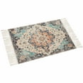 thumbnail image 2 of Rustic Geometric,Large Area Rug 4x6ft Woven Runner Rug,Farmhouse Shabby Chic Ethnic Tribal Washable Living Room Bedroom Kitchen Bathroom Classroom Carpet with Tassels,Indoor Outdoor Throw Door Mat, 2 of 5