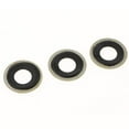 thumbnail image 2 of jiaping 50Pcs/Set M14 Engine Oil Drain Plug Crush Gasket Washers Seals for, 2 of 9