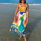 thumbnail image 5 of Vestido largo estilo camisola con grafiti bohemio para mujer, vestido largo con tirantes finos y estampado, cuello cuadrado C, 5 of 5