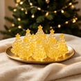 thumbnail image 2 of Ouuluon Set of 10 Luminous Mini Figurines, Glow in Dark Resin Tabletop Ornaments for Holiday Party Decor, 2 of 6
