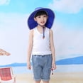 thumbnail image 5 of Stibadium Kids Boy Sun Hat UPF 50+ Sun Protection Kids Summer Hat Wide Brim Beach Hat Kids Toddler Sun Hat, 5 of 12