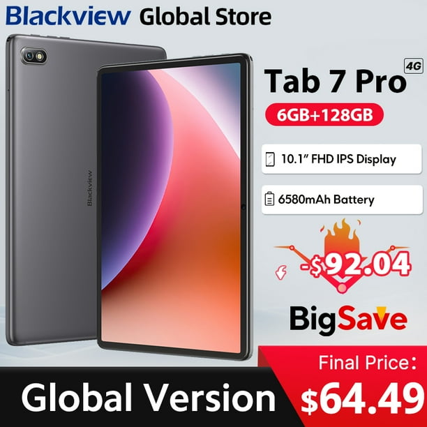 Tableta Blackview Tab 7 Pro de 10,1 pulgadas con pantalla FHD, GPS