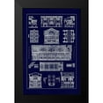 thumbnail image 2 of Buhlmann, J. 11x14 Black Modern Framed Museum Art Print Titled - Interiors With Cross Vaults and Cupola Vaulting (Blueprint), 2 of 5