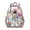 Pink-141, variant on Trippy Abstract Geometric School Backpack Adjustable Padded Straps Chest Buckle Spacious Durable Backpack For Elementary School
