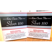 2-Pack Super-8 B&W Reversal Movie Film Silver 100 SEE VIDEO ISO 100 Ltd Edition