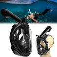 thumbnail image 3 of Full Face Snorkel Mask with Anti-Fog Wipes, 180 Degree Panoramic HD View Snorkeling Mask, 3 of 4