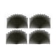 thumbnail image 4 of Almohadilla de malla para maceta 50x Agujero de maceta Malla Rejilla Agujero Almohadilla Junta Almohadilla de malla cuadrada Accesorios transpirables Red de drenaje inferior de maceta, 4 of 7