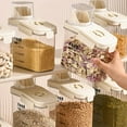 thumbnail image 6 of Food Storage Rice Storage Container Airtight Dry Food Kitchen Transparent Container for Oats Cereals Pasta Flour, 6 of 7