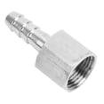 thumbnail image 2 of BSPP Connector, No Burrs Anti-Rust High Temperature Resistant Barb Joint, For Pneumatic Equipment Connection Female Thread 3/8in-10mm, 2 of 8