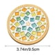 thumbnail image 3 of Kit de mosaicos para posavasos infantiles | Juego de mosaicos de madera con pegamento y sellador | Actividad de manualidades con colores variados para niños, estudiantes y principiantes, 3 of 6