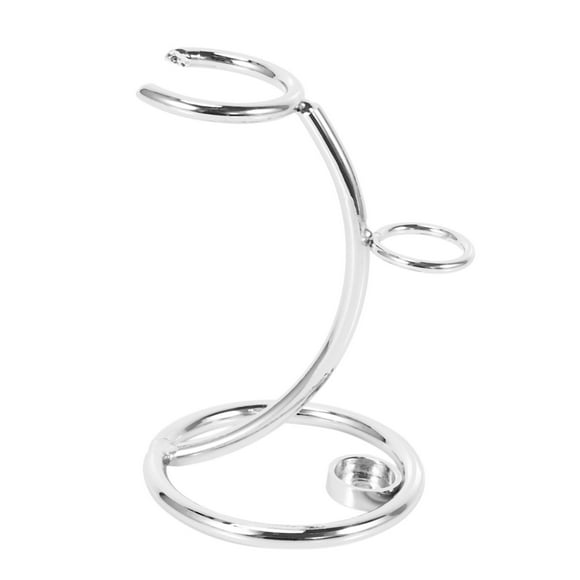 Universal Shaving Brush Stand Simple Metal Safe Razor and Brush Holder Stand Shaver Kit Organizer for Men