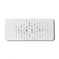 thumbnail image 1 of Abstract Computer Mouse Pad, Pop Art Style Illustration with Big and Little Dots Minimalist Half Toned Pattern, Rectangle Non-Slip Rubber Mousepad X-Large, 35" x 15", Black White, by Ambesonne, 1 of 2