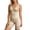 Beige, variant on Womens Bodysuits Full Control Shapewear Slimming Seamless Open Crotch Body Shaper For Women Everyday Wear Black 3XL