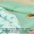 thumbnail image 4 of Microfiber California King Fitted Sheet, Wrinkle, Fade, Stain Resistant Deep Pocket Bed Sheet, Sea Green, 4 of 7