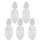 thumbnail image 1 of Soporte para zapatos ajustable y desmontable, herramienta de expansión para ensanchador de zapatos Unisex (blanco), 5 uds., 1 of 8