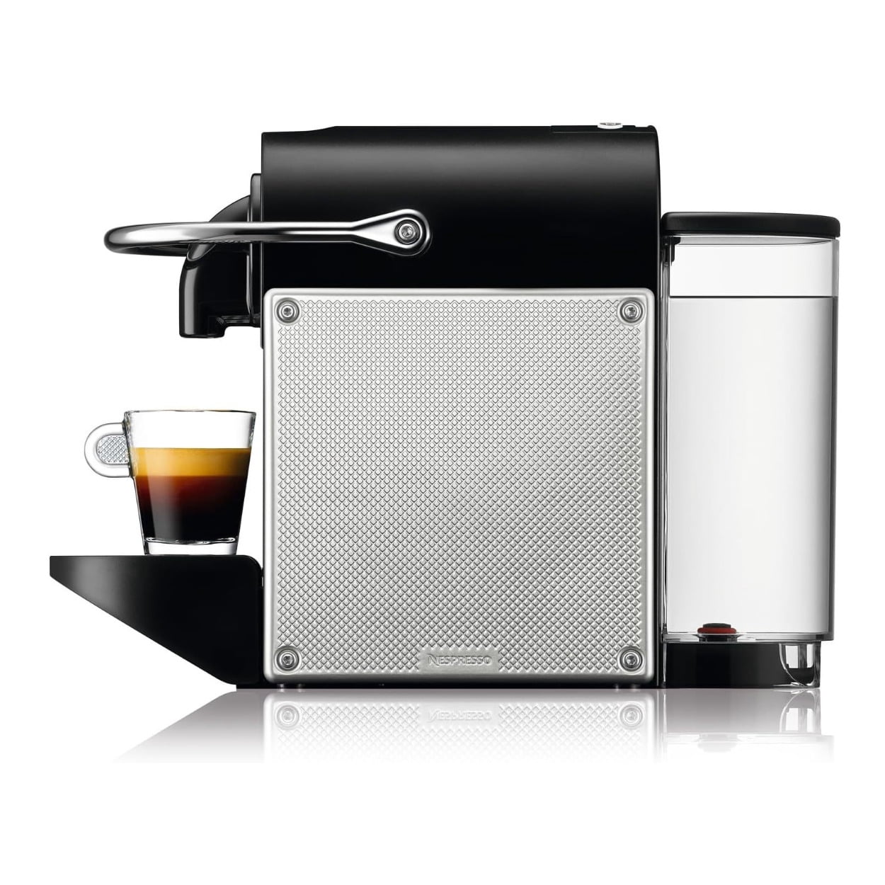 De'Longhi Nespresso Pixie Fully Automatic Espresso Machine 1L 1260W with 19 Bar Pressure and Rapid Heat Up System (Silver)