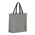 thumbnail image 2 of Hirioo Houndstooth Black And White for Tote Bag for Women, Quilted Shoulder Bag with Zipper, Large Capacity Handbags for Casual, Travel, Work, 2 of 9