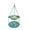Blue, variant on Outdoor Hanging Wild Bird Feeder, Balcony Hook-Type Bird Feeding Container,Hanging Bird Baths and Feeders for Outdoors,For Outdoors, Bird Water Bowl for Garden Yard Decor