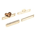 thumbnail image 4 of 5 Pcs Watch Strap Decorative Charms Golden Rings Loops for Smartwatch Band, 4 of 6