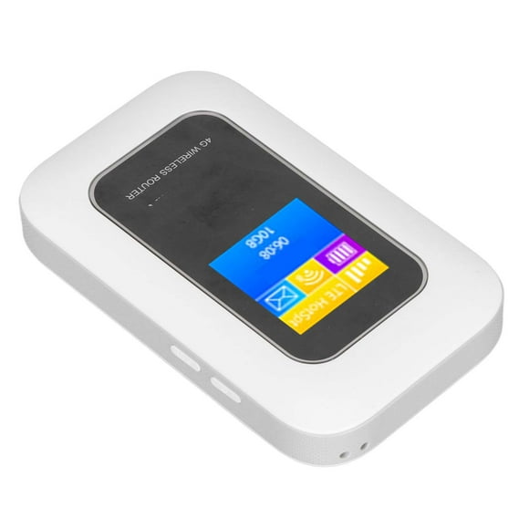 WiFi Mobile Hotspot, Stable Long Standby Mobile LTE Hotspot Portable with SIM Card Slot for Home