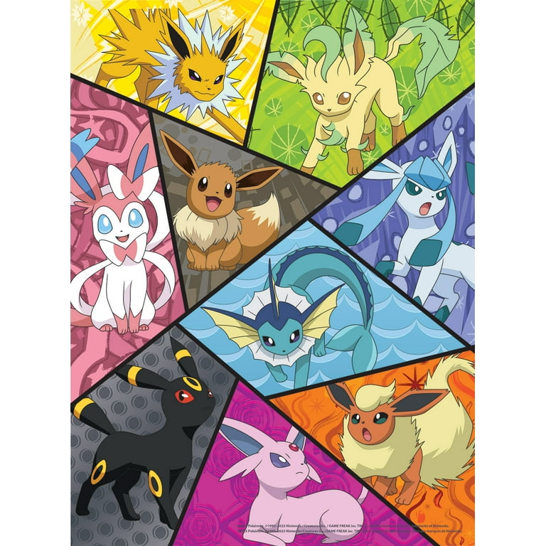 Buffalo Games Multi-Piece Pokemon Eevee Montage Adult Interlocking