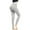 Light Gray, variant on UFOUND New 3D Lift Pants Women Fall High Waist And Thickened Ankle Length Leggings Wear Yoga Leggings Comfort Tights