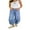 Baby Blue, variant on LYMAYTER Women Wide Leg Jeans Fashion Mid Waisted Baggy Straight Versatile for Denim Pants S-2XL