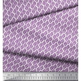 thumbnail image 2 of Soimoi Velvet Fabric Diamond Block Fabric Prints by Yard 58 Inch Wide, 2 of 2