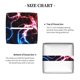 thumbnail image 5 of Balery Red And Blue Lightning Porta Pañuelos de Cuero con Estampado – Funda Moderna Cuadrada para Caja de Pañuelos, Dispensador 5x5x5'', 5 of 7