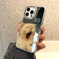 thumbnail image 4 of Cute Cat Pattern Mirror Phone Case For iPhone 14 Pro Max 15 12 13 11 XR X XS Max Case Make up Mirror Hard Back Cover Bumper Capa YXQ, 4 of 7