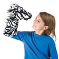 thumbnail image 3 of Stage Puppet Folkmanis Zebra para bebés y niños, 3 of 3