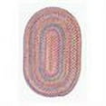 thumbnail image 2 of Colonial Mills Botanical Isle Braided Pink Area Rug 10x10, 2 of 2