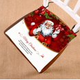 thumbnail image 1 of ABPHQTO Vintage Navidad Papá Noel sosteniendo un regalo Cojín para silla Cojín para asiento Cojín para silla Cojín para suelo 45x45 cm, 1 of 1